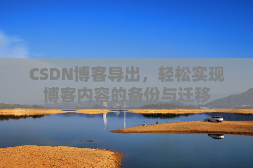 CSDN博客导出，轻松实现博客内容的备份与迁移